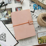 Fromthenon Travelers Notebook Genuine Leather Cover  Planner Vintage Retro Personal Diary Office School Stationery Gifts Supplie