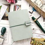 Fromthenon Travelers Notebook Genuine Leather Cover  Planner Vintage Retro Personal Diary Office School Stationery Gifts Supplie