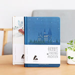 Fromthenon Andersen Hardcover Notebook Travel Diary With Color Blank Paper Student Notepad Korean Stationery School Supplies