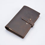 Handnote Vintage Genuine Leather Notebook Diary Travel Journal Planner Sketchbook Agenda DIY Refill Paper School Birthday Gift