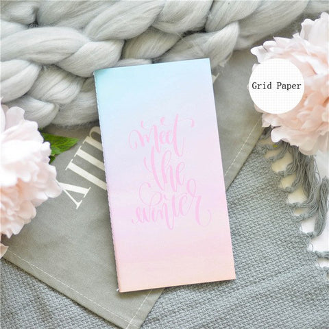 Dokibook Cute Traveler's Notebook Refill Filler Paper notebooks and journals Inner Core For Midori Planner School Stationery
