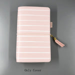 Lovedoki Cute Leather Cover Travelers Notebook Bullet Journals Standard Planner Diary Book Sketchbook 2019 School Stationery