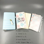 Lovedoki Cute Leather Cover Travelers Notebook Bullet Journals Standard Planner Diary Book Sketchbook 2019 School Stationery