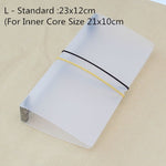 Fromthenon Transparent Pvc Shell For Midori Travelers Notebook Standard Filler Paper Diary Cover Planner Organizer Stationery