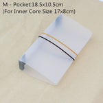 Fromthenon Transparent Pvc Shell For Midori Travelers Notebook Standard Filler Paper Diary Cover Planner Organizer Stationery