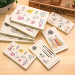 Fromthenon Kawaii Blank Notebook Notepads Cute Travel Journals Sketching Book Note Book For School Creative-gift Staionery Store